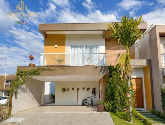 Garden Condomínio Clube - VENDO - CASA DE 3 QUARTOS COM SUÍTE | PISCINA | 4 VAGAS DE CARRO