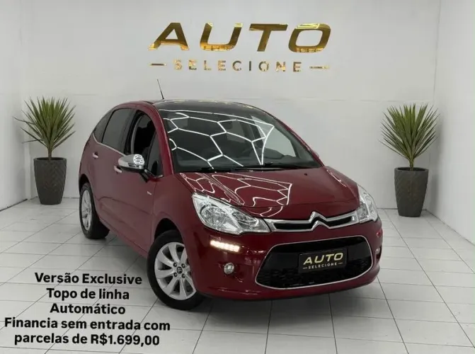 Citroen C3 Excl./excl.solar./sonora 1.6 Flex AUT 2014