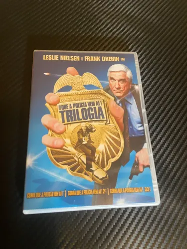 BOX DVD CORRA QUE A POLICIA VEM AI TRILOGIA Original