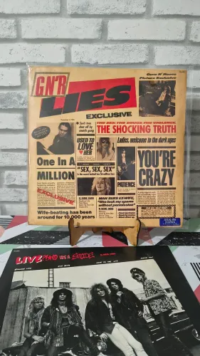 Lp Guns n Roses - Lies (c/ encarte)