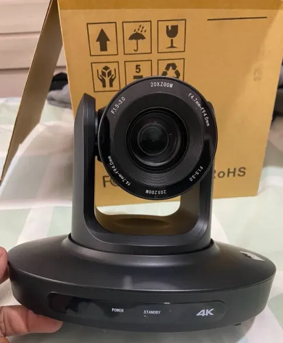Câmera PTZ 4K e Drone Hubsan 4K
