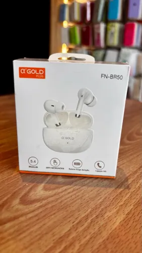 Fone de Ouvido Sem Fio A'GOLD PLUS (Modelo: FN-BR50)