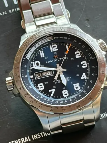 Hamilton Khaki X-Wind Aviation X-wind Day Date Auto - 45mm