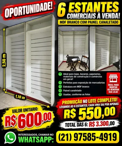 Vendo estande de painel canaletado