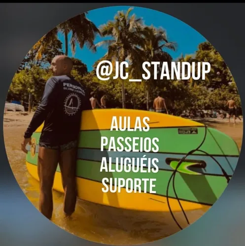 Aula de stand up Paddle