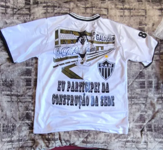 Camisa Histórica Galoucura tamanho GG mais serve G tranquilo, perfeito estado, 71x57