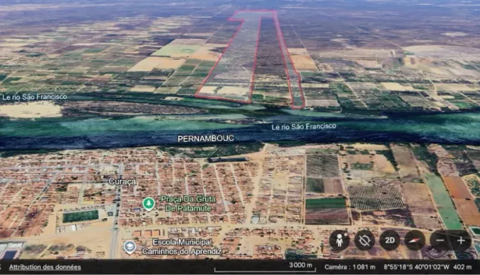 Vendo 550ha no Vale do São Francisco a 100 km de Petrolina-PE a "Califórnia do Sertão"!!