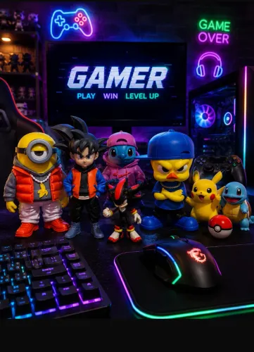 Action figure coleção para criança jovem e adulto