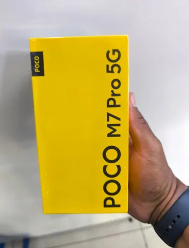 Xiaomi POCO M7 Pro 5G 512/24GB. Novo lacrado com garantia e pronta entrega.