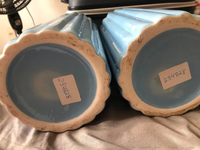 Jarro de porcelana para decoração