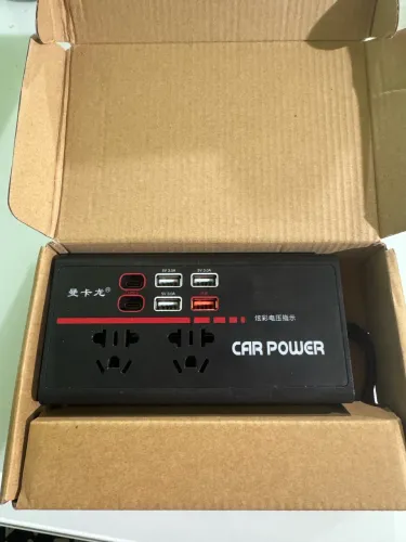 Inversor Conversor 12v/24v 220v Tomada Usb Veicular 200w