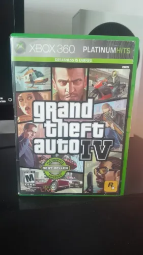 GTA 4 Xbox 360 Midia fisica Original