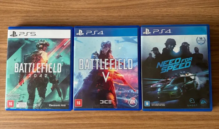 3 Jogos PS4/PS5
