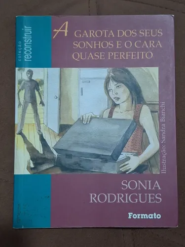 Livro Paradidatico A garota dos seus sonhos e o cara quase perfeito