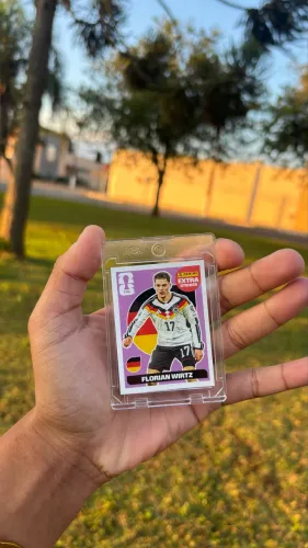 Florian Wirtz Purple Extra Sticker Copa do Mundo 2026 Panini