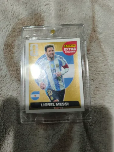 Extra Sticker Messi ouro copa do mundo 2026
