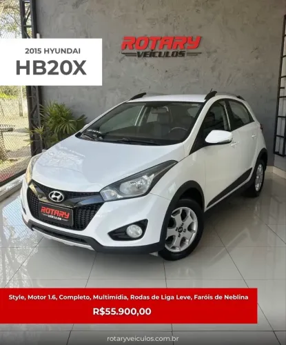 Hyundai HB20X Style 1.6 Flex 16V Mec. 2015