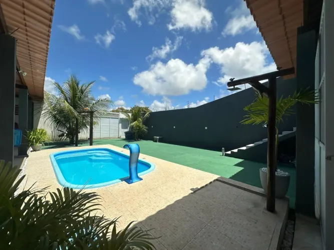Casa para Temporada em Barra de Santo Antônio, ILHA DA CRÔA, 3 dormitórios, 3 suítes, 4 ba