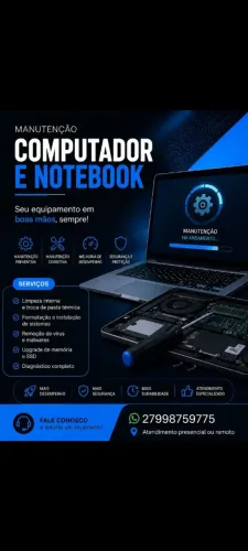 Manutenção em computadores notebooks