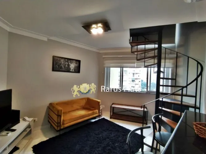 Flat com 1 Quarto para alugar, 50m² - Vila Nova Conceição