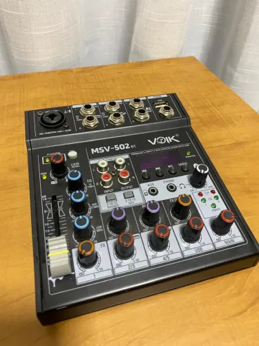 Mesa de Som VOIK MSV-502 BT Bluetooth USB