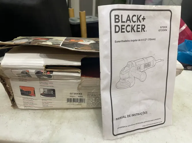 Lixadeira black Decker 