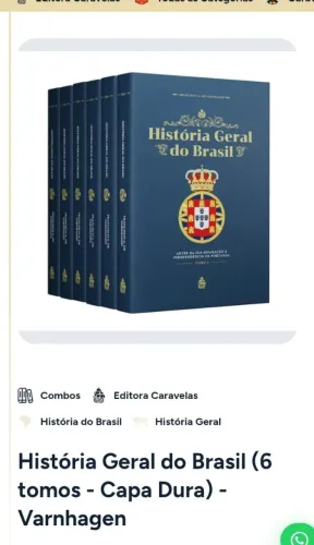 Coleção História da Igreja Lacrada editora Caravelas