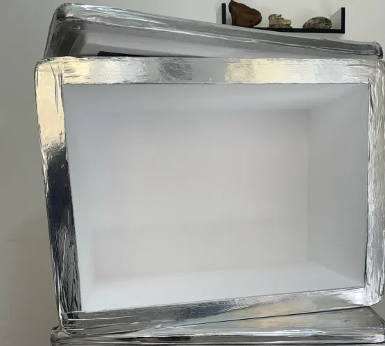 Caixa de isopor 100 litros laminada