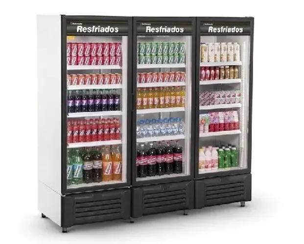 Visa cooler multiuso 3 portas Refrimate Novo
