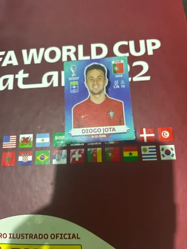 figurinha Copa 2022 Diogo Jota eterno