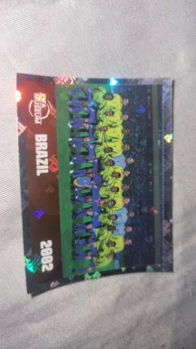 Figurinha rara da seleção brasileira