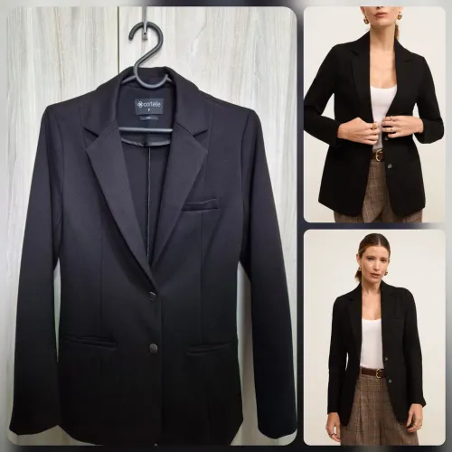 Blazer Preto Renner - TAM P (Veste até 38)