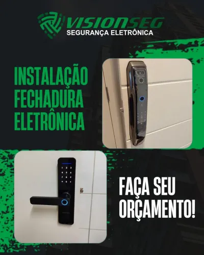 Instalação Fechadura Eletrônica Inteligente