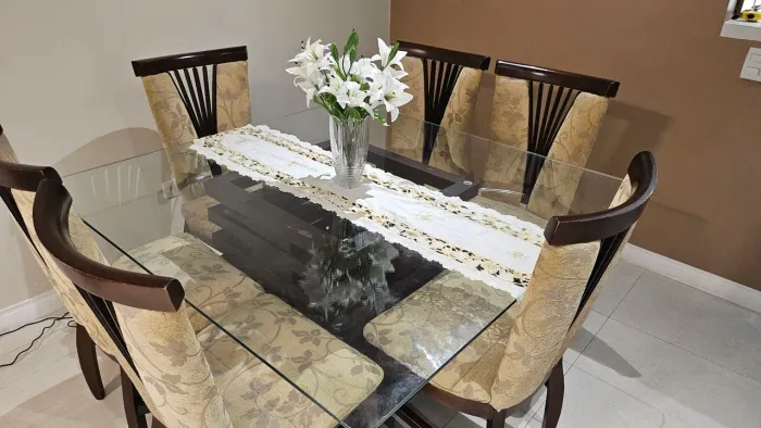 Mesa de jantar grande estilo