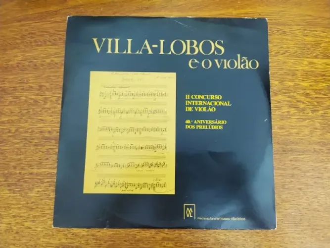 Disco de Vinil Villa-Lobos e o Violão
