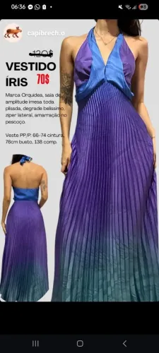 Vestidos de festa P ao G