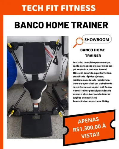 Banco Home Trainer - Semi Novo
