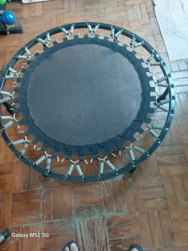 CAMA ELÁSTICO JUMP PROFISSIONAL E MAQUINA REMO AGACHAMENTO 