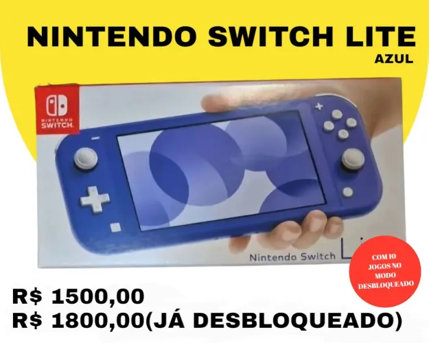 Nintendo Switch Lite(Lacrado)