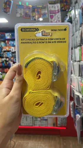 CATRACA COM CINTA DE AMARRAÇÃO