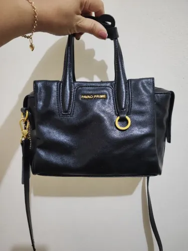 Bolsa pavão de ouro 