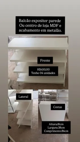 Móveis para loja