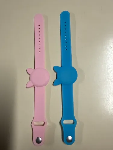 Pulseira de silicone infantil para air tag -2 peças 
