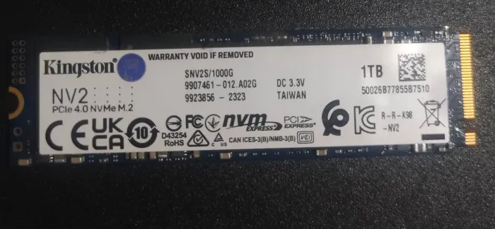 SSD 1TB NVMe M.2 PCIe 4.0