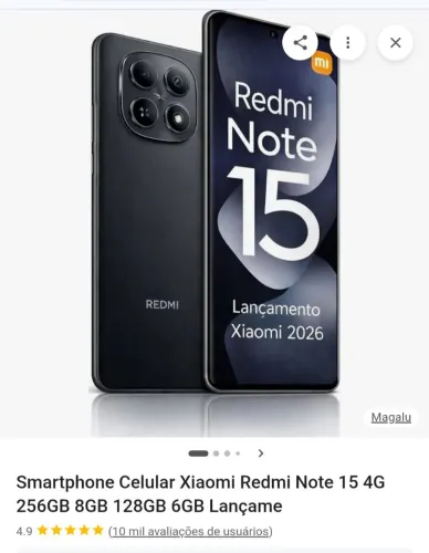 Redimi Note 15 Lacrado 