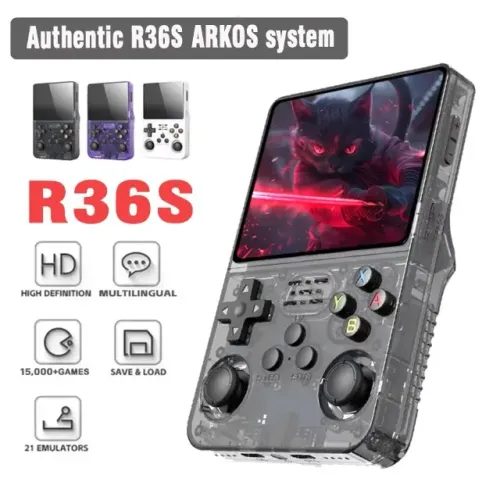 console de jogos portátil retrô