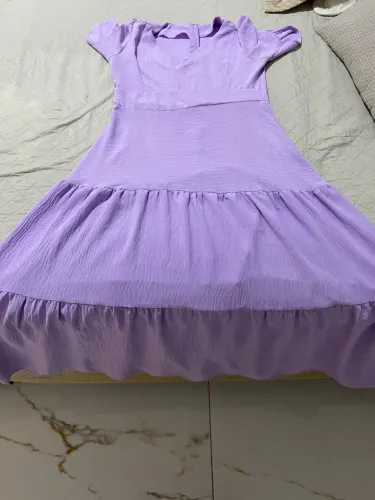 Vestido longo roxo