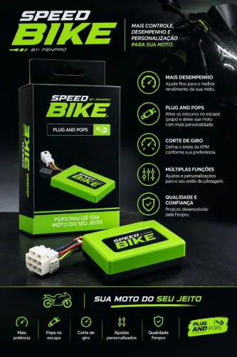 Módulo Speed Bike para Moto - Novo