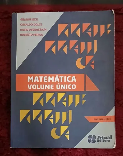 MATEMÁTICA VOLUME ÚNICO 