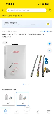 Aquecedor Lorenzetti